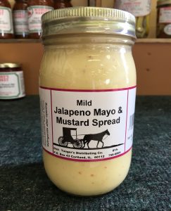 Mild jalapeno mayo & mustard spread