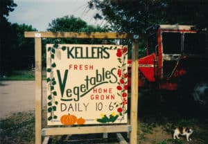 First Naperville Farmstand sign